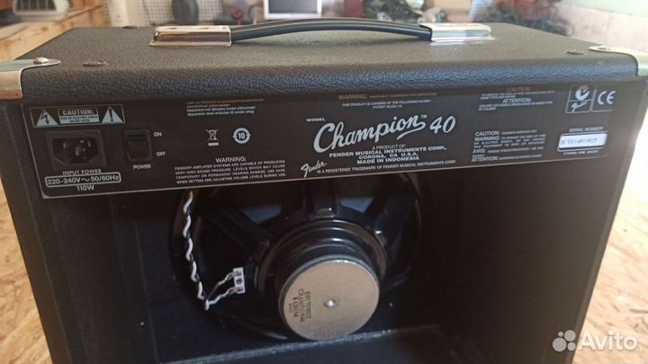 Комбоусилитель Fender Champion 40