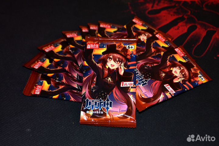 Карточки(Бустеры) Genshin impact/Геншин Импакт