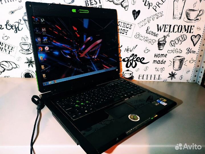 Asus ROG G1S - Core 2 Duo \ 2 Озу \ 8600GT \ SSD