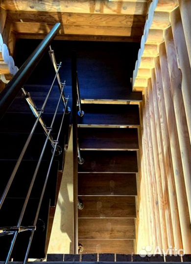 Лестницы г-образные под ключ