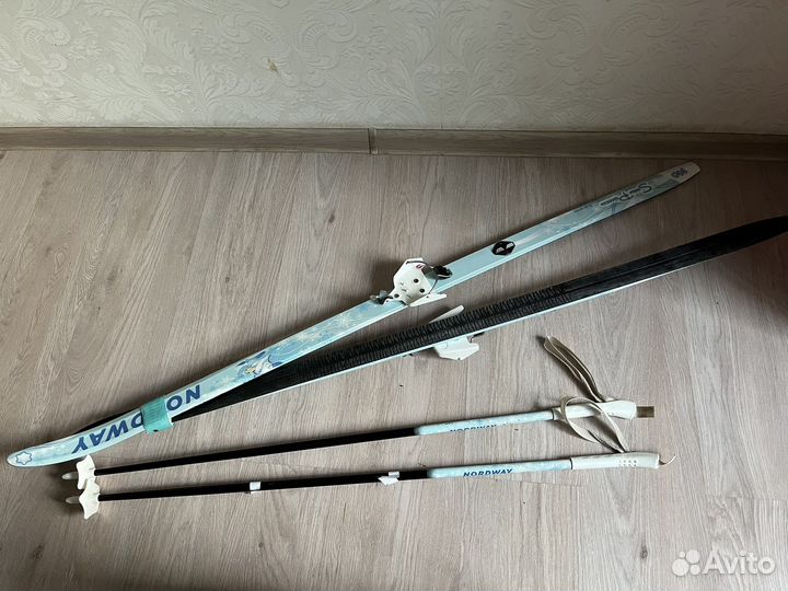 Беговые лыжи детские 140