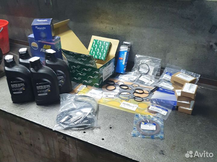 Комплект для переборки двс солярис 1.6 G4FC