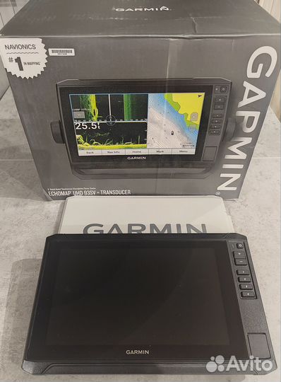 Эхолот Garmin echomap UHD2 93sv с датчиком GT56