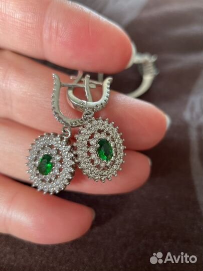Серебряный комплект