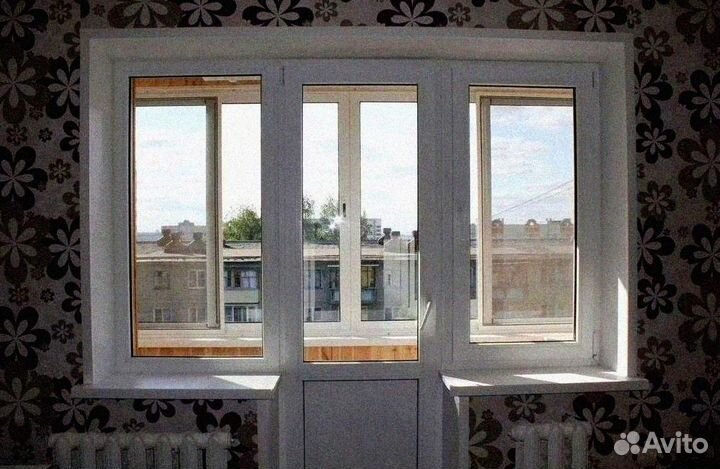 Остекление домов коттеджей / Входные группы