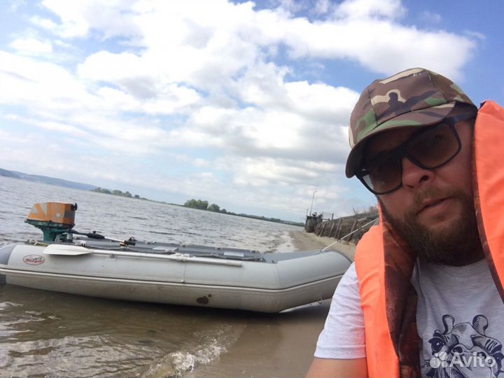 Пвх лодка badger 340