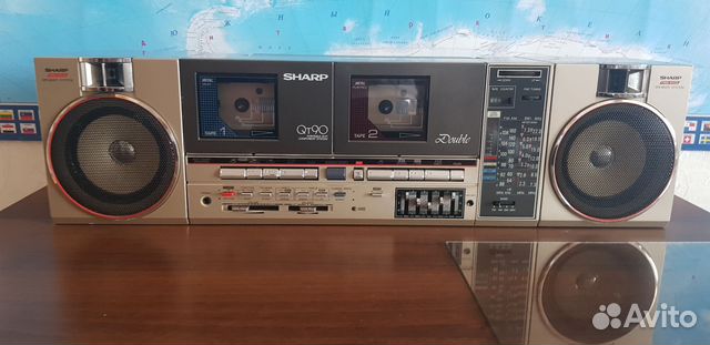 Кассетный магнитофон sharp QT90 купить в Москве | Электроника | Авито