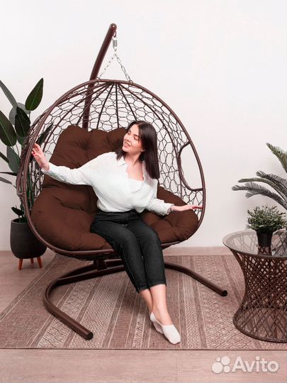 Подвесное кресло-кокона 