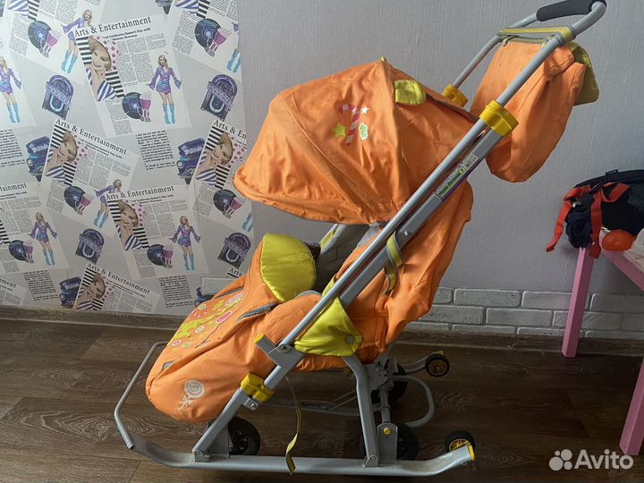 Санки коляска