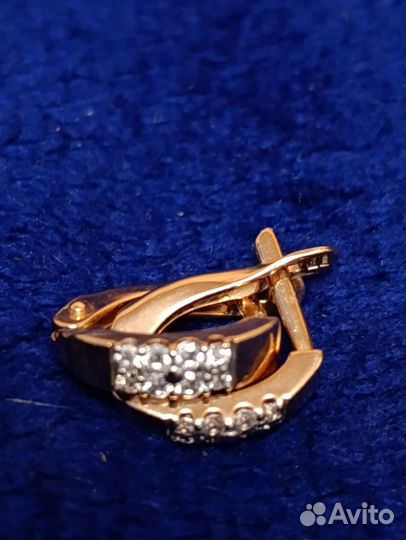 Серьги серебро