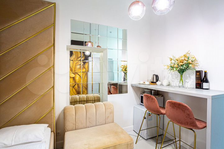 Квартира-студия, 15 м², 3/4 эт.