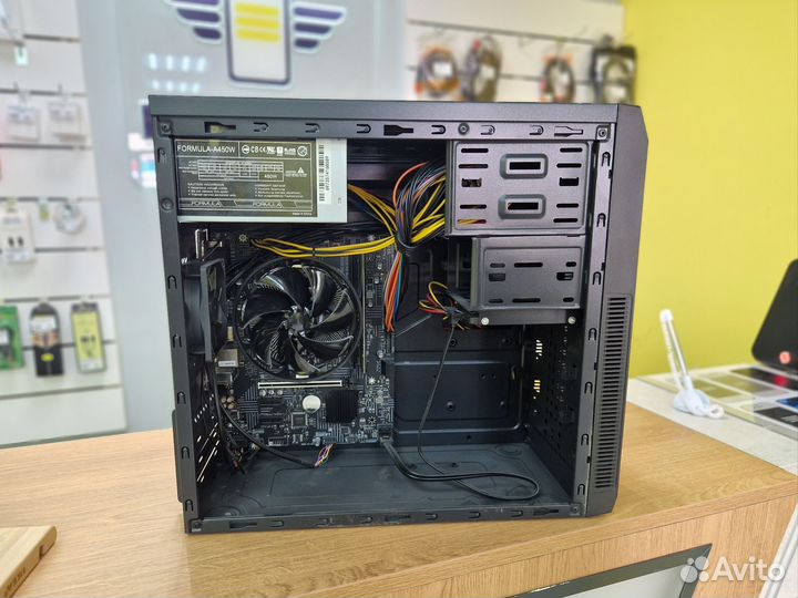 Офисный пк Pentium Gold G6405 / 4/128 GB