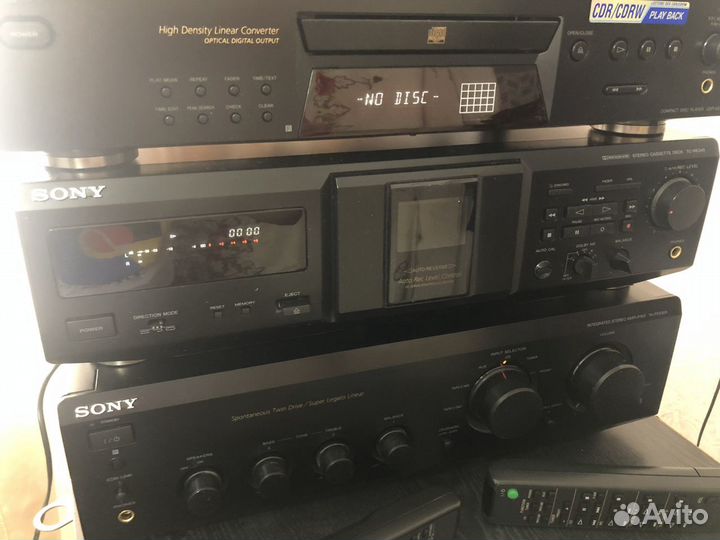 Аудио аппаратура sony и Олимп ду-005