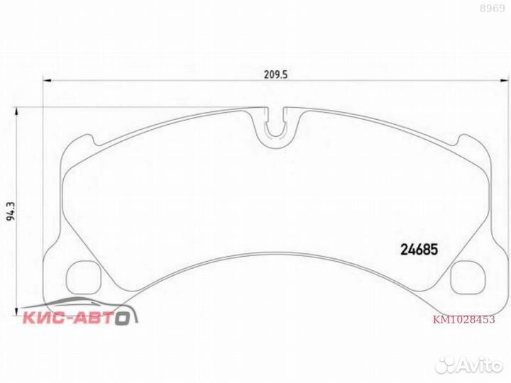 Колодки тормозные TRW