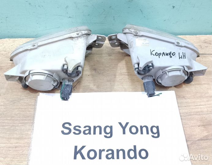 Фара противотуманная SsangYong Korando, 2004г