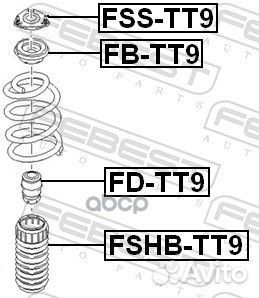 Опора амортизатора ford transit 06-14 FSS-TT9 F