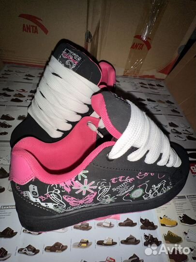 Patrol Osiris Dvs Globe Black/Pink Vans Дутыши
