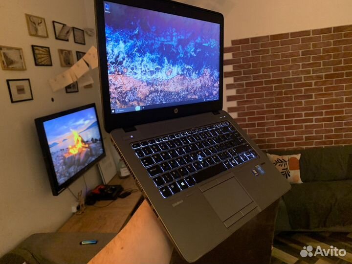 Ноутбук HP 14 дюймов Core i5/16gb/SSD 120gb