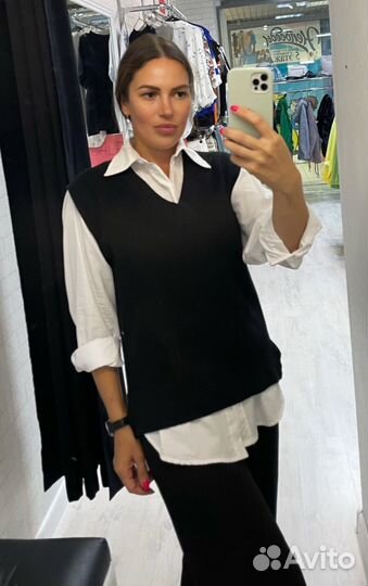 Рубашка белая