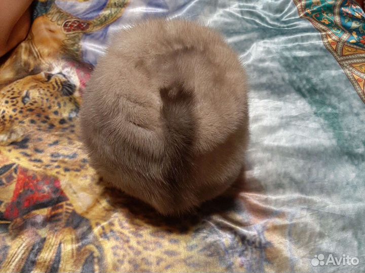 Шапка норковая