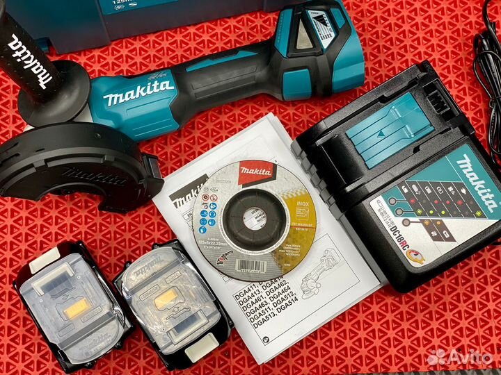 Угловая Шлифовальная машина Makita DGA511RTJ