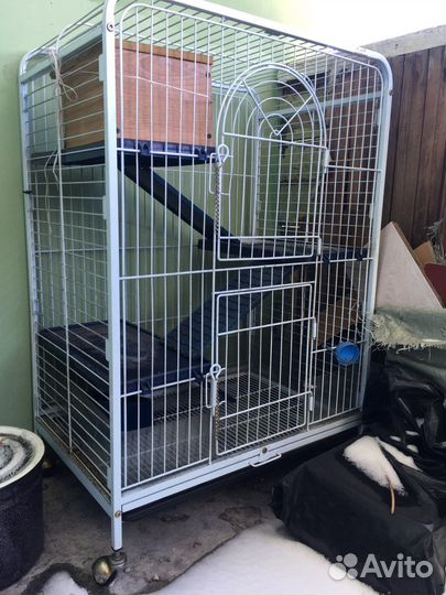 Клетка для шиншиллы/хорька. 64*44*93см
