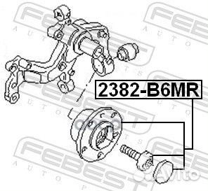 Ступица 2382-B6MR 2382-B6MR Febest