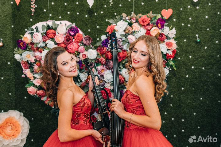 Музыканты Скрипка Живая музыка на праздник Дуэт