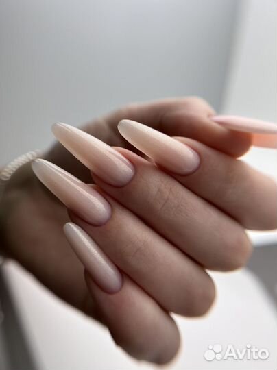 Маникюр наращивание ногтей педикюр