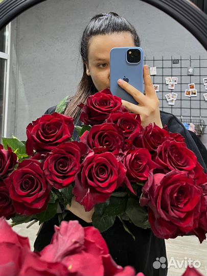 Розы, букеты из свежих роз