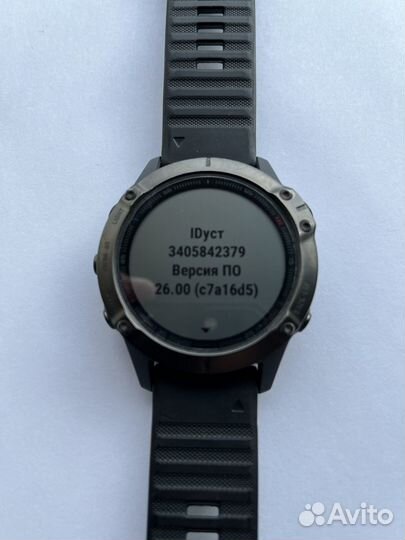 Часы Garmin Fenix 6 Sapphire