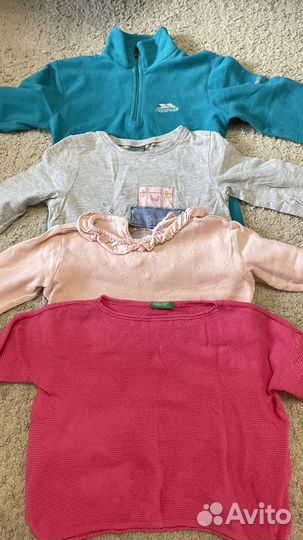 Вещи пакетом на девочку 92 98
