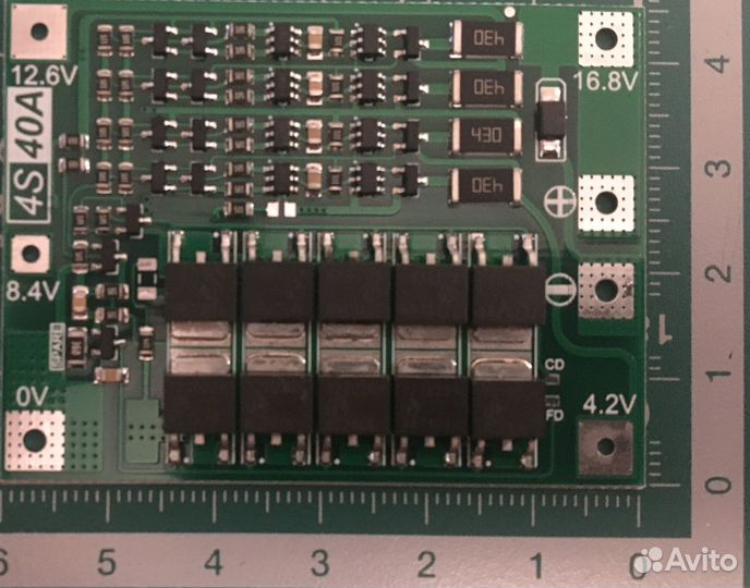 Плата BMS 3S 4S 25A 40A 60A