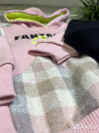 Детский костюм на девочку теплый