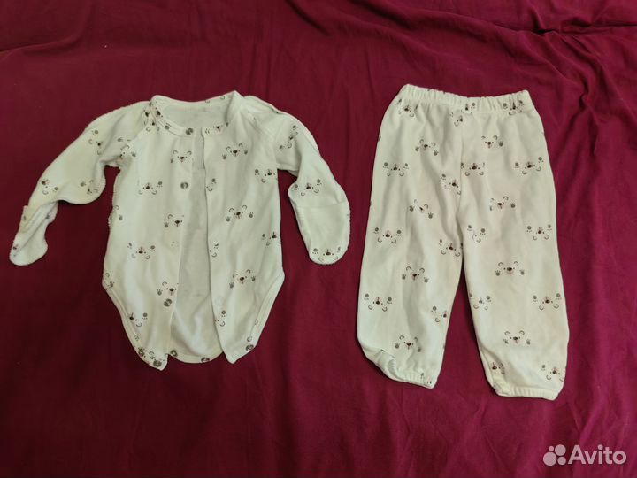 Детские вещи пакетом 56 62