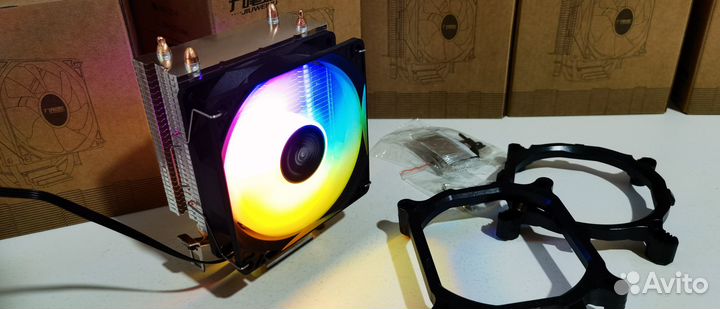 Кулер процессора, 2 трубки опт и Розница
