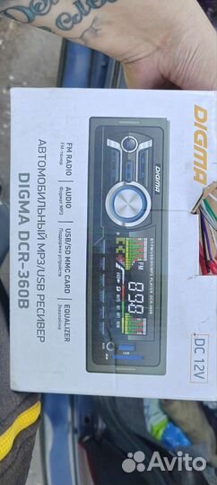 Автомагнитола Digma с bluetooth