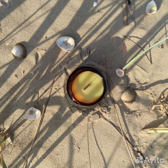 Ароматическая свеча из пчелиного воска