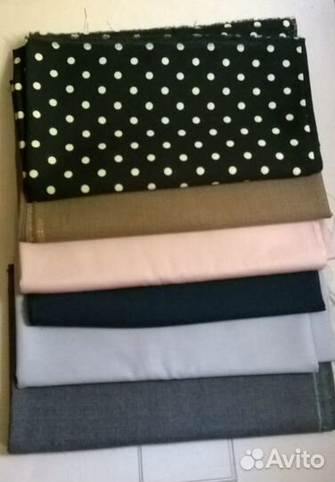 Отрезы тканей на юбки