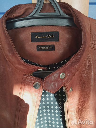 Massimo dutti куртка кожанка