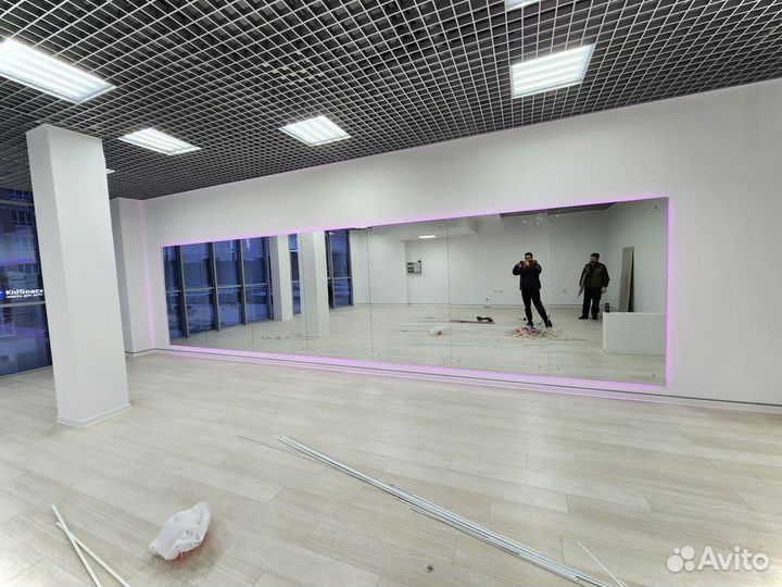 Зеркала для танцевальной студии