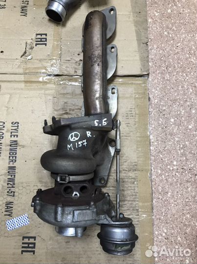 Турбина правая Mercedes GLE W166 M157 63 AMG 5.5л