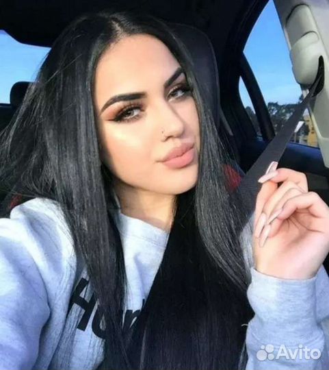 Волосы накладные на заколках разные оттенки