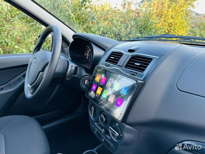 Переходная рамка LADA granta 2 din 9 дюймов