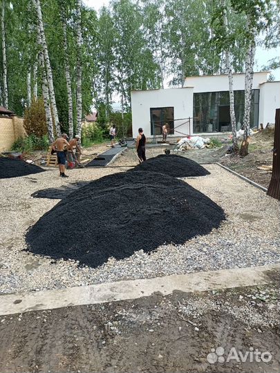 Асфальтирование Укладка асфальта