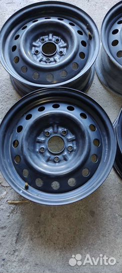 Штампованные диски R16, 5x114.3, ET40, цо66, 1