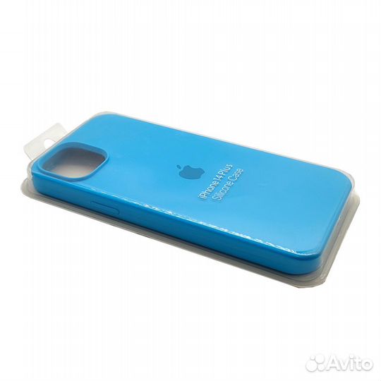 Чехол для Apple iPhone 14 Plus накладка (голубой)