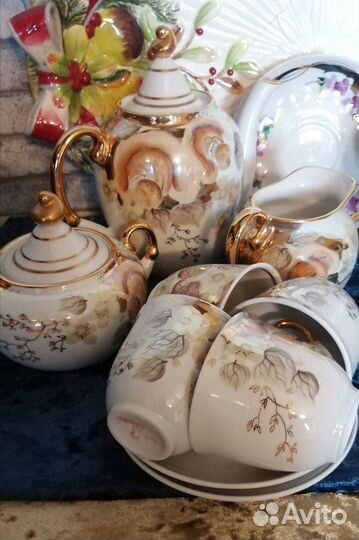 Чайные сервизы Сирень Дулево агашки Бфз