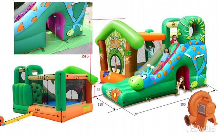 Аренда надувного батута