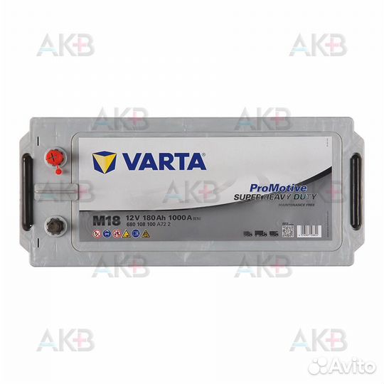 Аккумулятор varta Promotive 180 обр (M18, B.3)